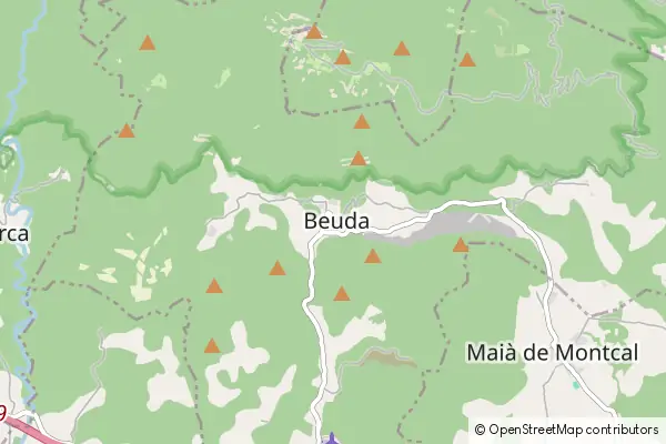 Mapa Beuda