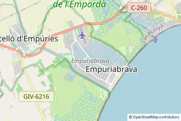 Mapa Empuriabrava