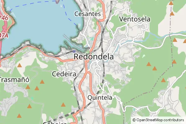 Mapa Redondela