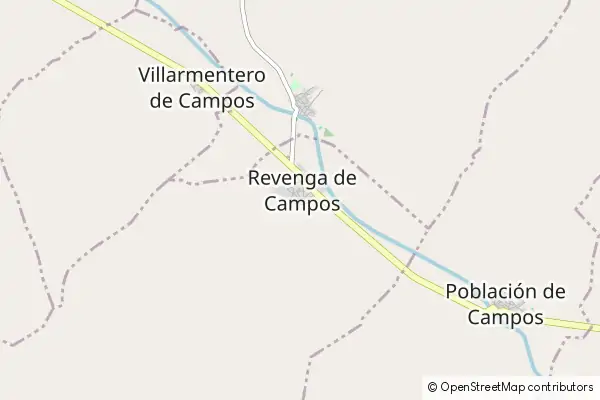 Mapa Revenga de Campos