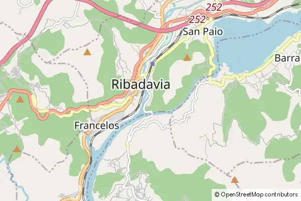 Mapa Ribadavia