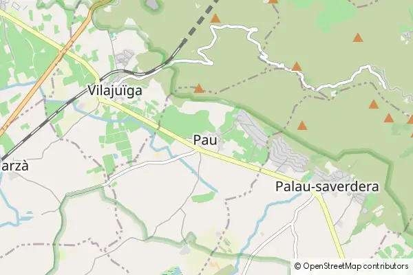 Mapa Pau