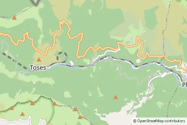 Mapa Fornells de la Muntanya