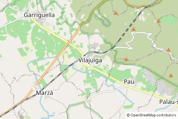 Mapa Vilajuïga