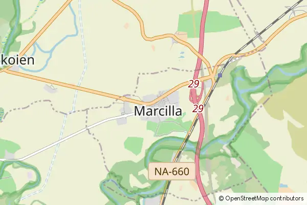 Mapa Marcilla