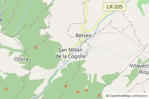 Mapa San Millán de la Cogolla