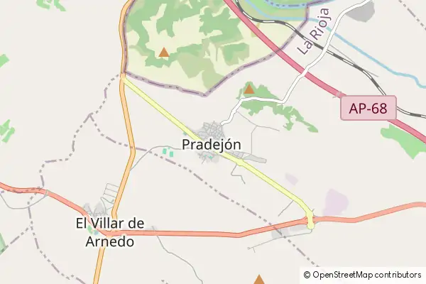 Mapa Pradejón