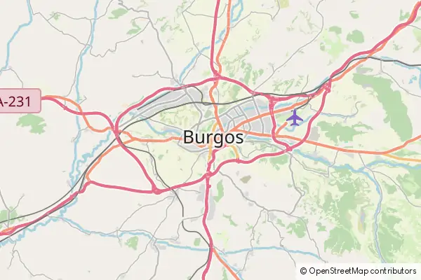 Mapa Burgos