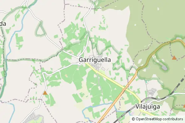 Mapa Garriguella