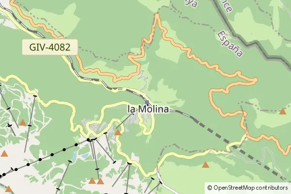 Mapa La Molina