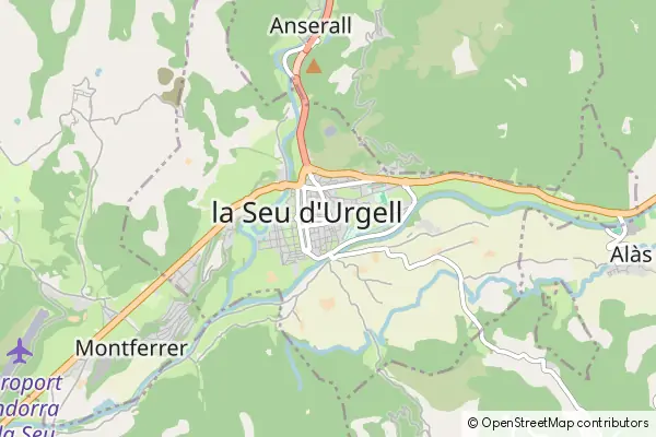 Mapa La Seu d'Urgell