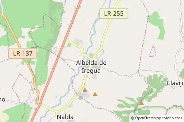 Mapa Albelda de Iregua