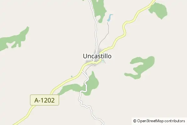 Mapa Uncastillo