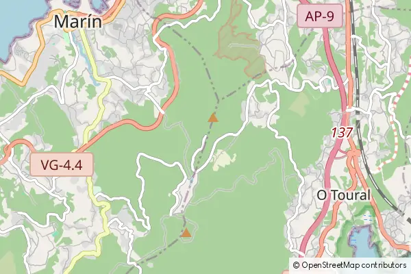 Mapa Marín