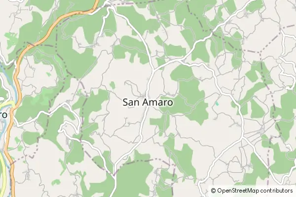 Mapa San Amaro