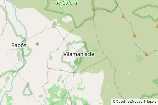 Mapa Vilamaniscle