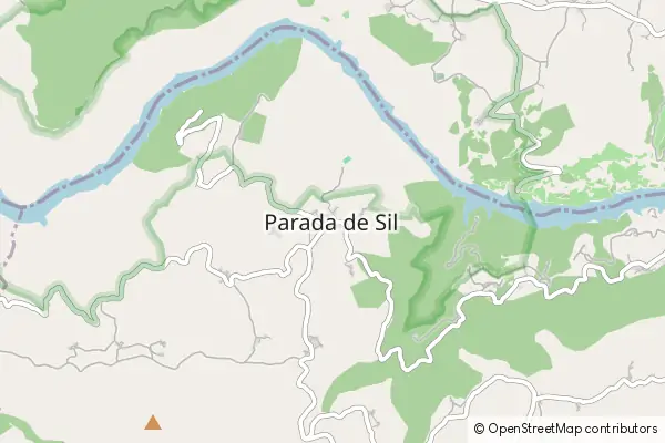 Mapa Parada de Sil