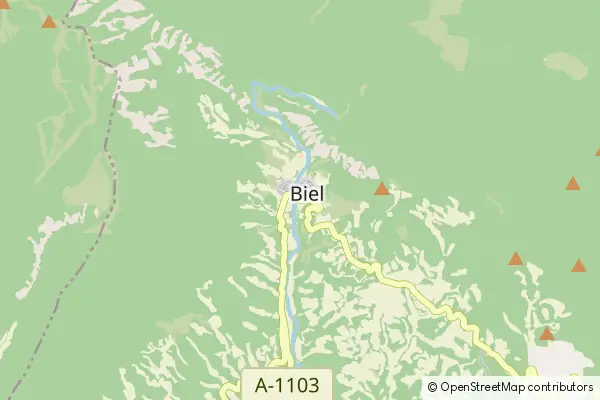 Mapa Biel