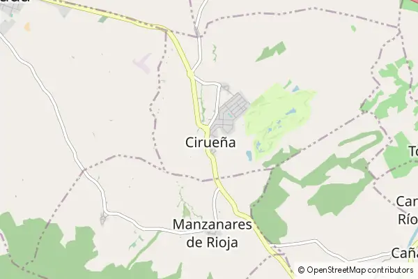 Mapa Cirueña