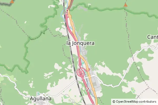 Mapa la Jonquera