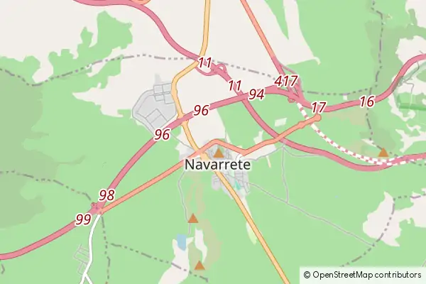 Mapa Navarrete