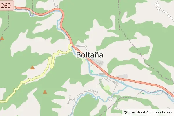 Mapa Boltaña