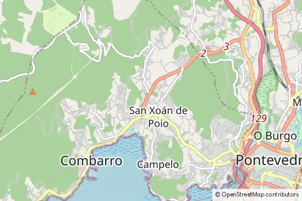 Mapa San Xoan de Poio