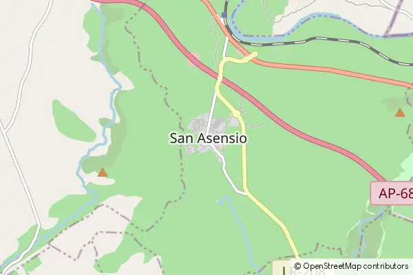 Mapa San Asensio