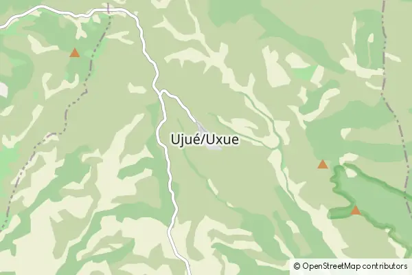 Mapa Ujué