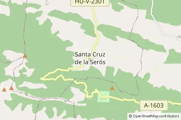 Mapa Santa Cruz de la Serós