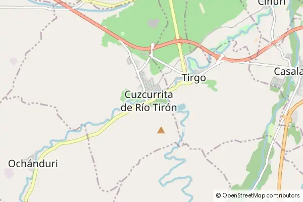 Mapa Cuzcurrita de Río Tirón