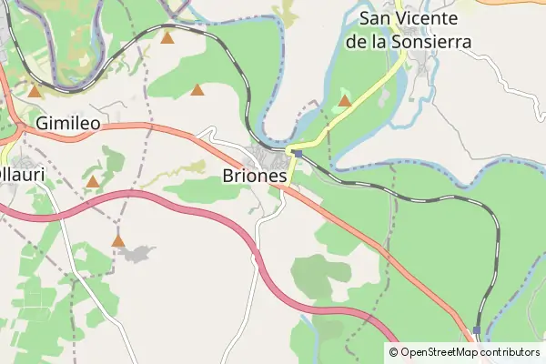 Mapa Briones