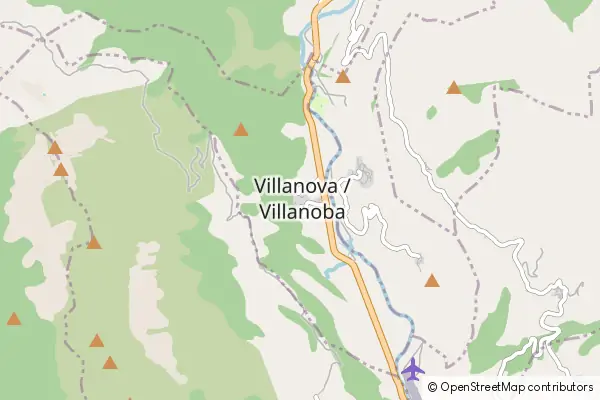 Mapa Villanova