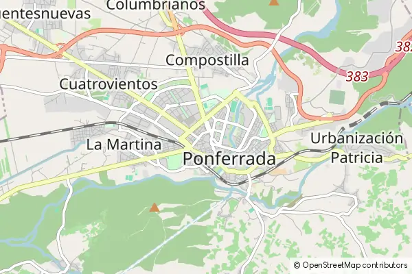 Mapa Ponferrada