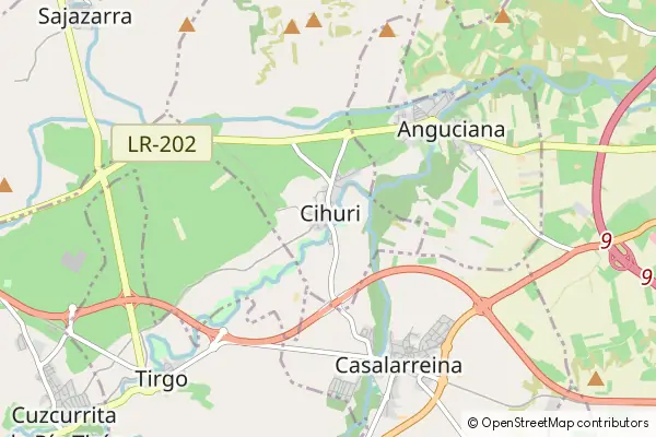 Mapa Cihuri