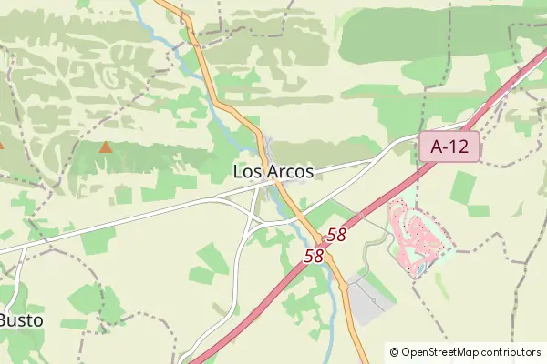 Mapa Los Arcos