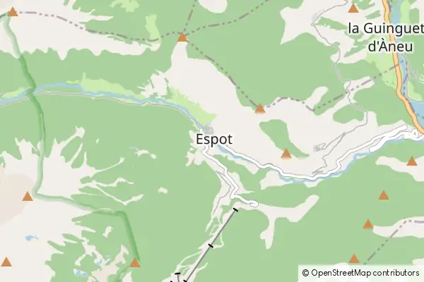 Mapa Espot