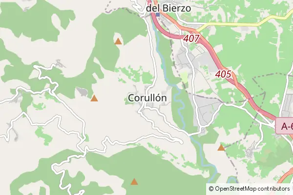 Mapa Corullón