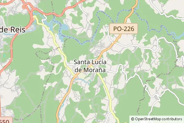 Mapa Moraña