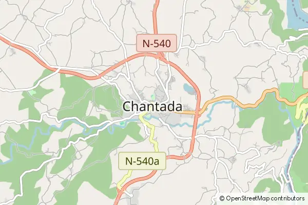 Mapa Chantada