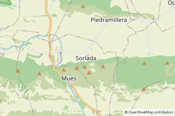 Mapa Sorlada