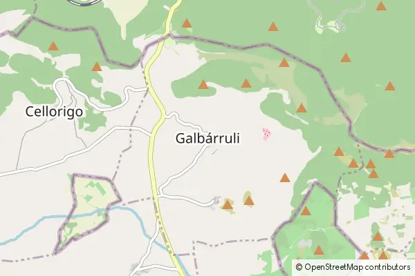 Mapa Galbárruli