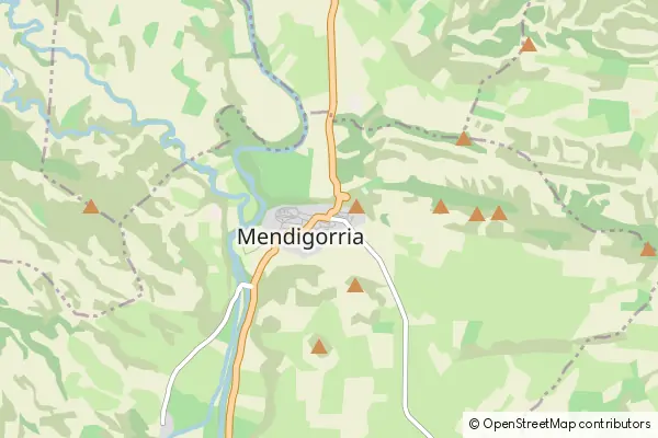 Mapa Mendigorría