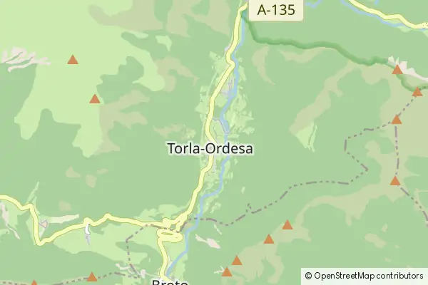 Mapa Torla