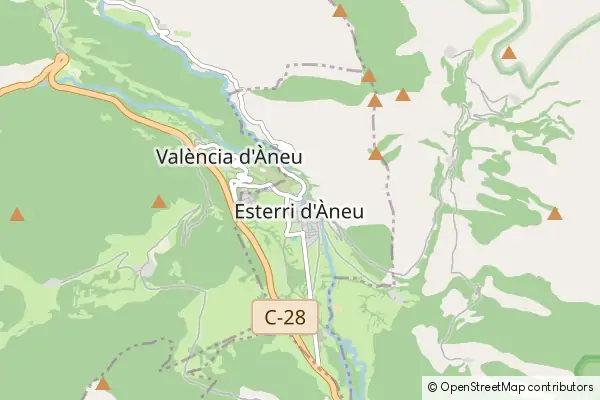 Mapa Esterri d'Àneu