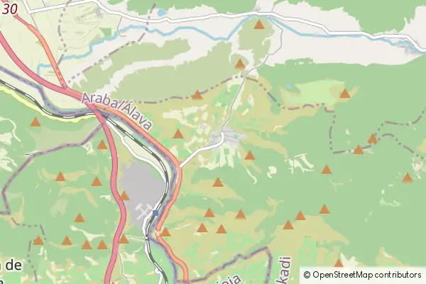 Mapa Salinillas de Buradon