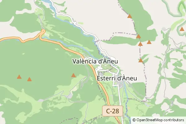 Mapa València d'Àneu