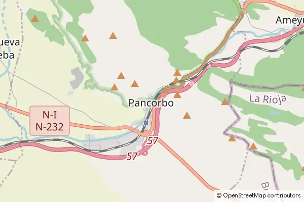 Mapa Pancorbo