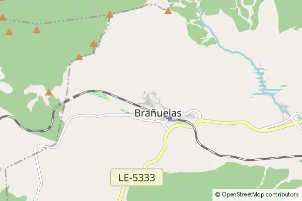 Mapa Brañuelas