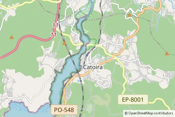 Mapa Catoira